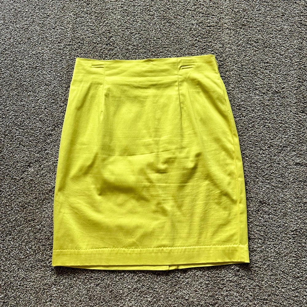 Yellow Women's Skirt